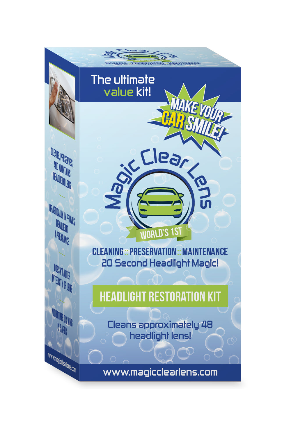  Magic Clear Lens MCL02 Headlight Restoration Kit 1